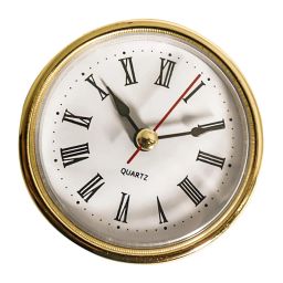 Jazzy Pearls®Round Clock Insert Replacement Repair Part Office Clock Decorative Home 65mm Without Ring|1 Clock Insert image 3