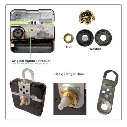 KEDAR® Ajanta Quartz Ticking Movement Machine for Wall Clock with Fancy Needles (Made in India) 57 image 4