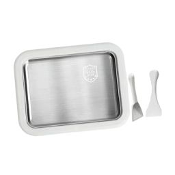 SECRET DESIRE Rolled Ice Cream Maker Icecream Easy to Clean Household Ice Cream Roll Maker White image 3