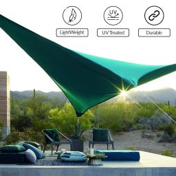 Green Net for Garden | Size (1.5 x 30 Meter) (5x100 Ft), Balcony, Shade, and Agro Use, Greenhouse UV Stabilized Plant Netting Multipurpose image 4