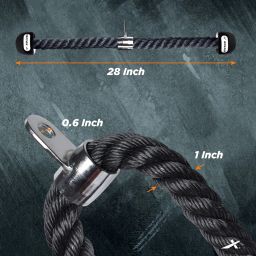 Vector X Triceps Rope Black image 4