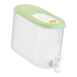 4L Cold Kettle with Faucet Lemonade Bucket Beer Dispenser for Daily Green image 4