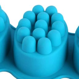 Smello 3D Silicone Massage Bar Soap Molds, Handmade Soap Molds for Soaps Making, Soap Molds for Soap Making (KS - 117) (Pack of 1) image 2