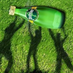 Perriers Lime Flavoured Carbonated Mineral Water Refreshing and Invigorating Beverage 4 X 330ml Each image 4