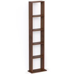 BLUEWUD Walten Engineered Wood Bookshelf Cabinet Book Rack Organizer with Shelves for Décor Display Floor Standing for Home Library Furniture (Brown Maple) image 5