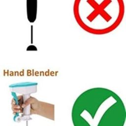 Nexellar Manual Hand Press Blender- Powerless Hand Blender Press and Relax Handle for Performance with SS Blade Hand Blender/Beater/Mixer for Coffee, Cream, Egg,Milkshake, Lassi etc image 3