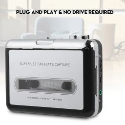 Convenient Cassette Player, Portable Practical Sturdy Easy to Use Plug and Play Cassette Tapes, for Gift Listen to Song image 1