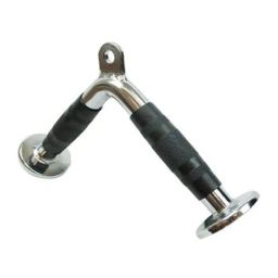 Cable Attachment Combo: Triceps Rope, Straight LAT Bar, Triceps V Handle and Seated Rowing Handle with S Lock Pair image 1