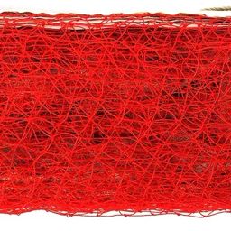 Gyronax Badminton Net Nylon Red, 4 Side Tape 21 * 2.5ft. image 3
