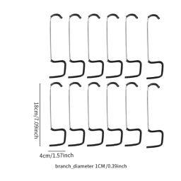 MYADDICTION 12Pcs Tree Branch Puller Fruit Tree Spreader for Shaping Fruit Tree Branches 18 cm image 2