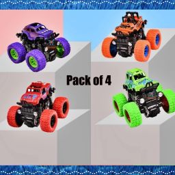 Cars Toys for Boys Mini Monster Trucks 4wd Friction Powered Cars for Kids-1016-image-39