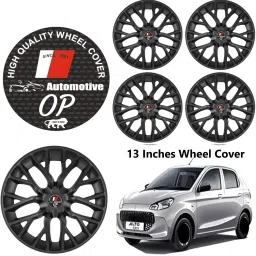 Black Wheel Cover/Cap for Alto K10 Car, Car Wheel Cover Wheel Cover For Maruti Universal For Car-image-63