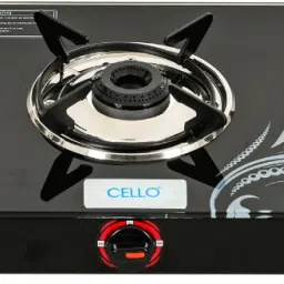 Crown 3 Burner Black Manual Ignition LPG Glass Top Gas Stove, ISI Certified Glass Manual Gas Stove-8