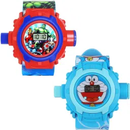Kids Edition 24 Images Projector Best Return Gift Doraemon/Avenger For Kids Digital Watch - For Boys & Girls 017_DRD_A-image-16
