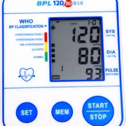 BPL Medical Technologies B18 Digital Blood Pressure Monitor with USB, LCD Display For Home and Clinic Bp Monitor-33