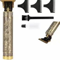 UZAN Professional Maxtop t99 Golden Metal Body Trimmer Haircut Grooming Kit N349 Fully Waterproof Grooming Kit 90 minRuntime 4 Length Settings-image-78