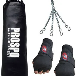 prospo 24" Synthetic Leather Extra Heavy duty Pack Boxing Kit-picture-33