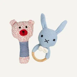 Cotton Rattles Set for Kids Rattles Toys for New Born Baby Rattle-image-15