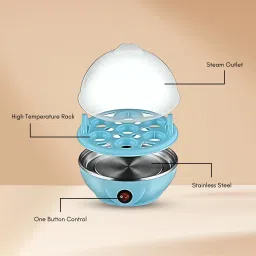 eggpoacher EGG POACHER EGG BOILER for Soft and Medium and Hard Egg Egg Cooker image 2