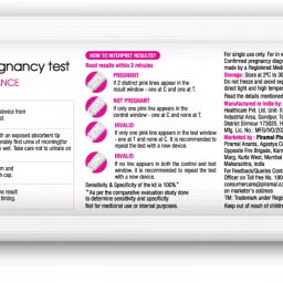 i-know Advance (Accurate results in 3 Min With Grip and Cap)pack of 3 Pregnancy Test Kit image 3