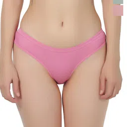 Liigne Pack Of 3 Cotton Mid-Rise Basic Briefs VCPC1913-XS-image-46
