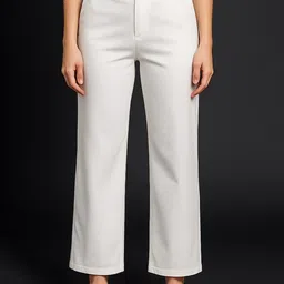 NUCOUTHS Women Relaxed High-Rise Trousers-picture-45