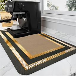 IVAZA Unisex Gold Floor Mats & Dhurries-image-78