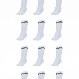 MUKHAKSH Unisex White Socks-picture-27