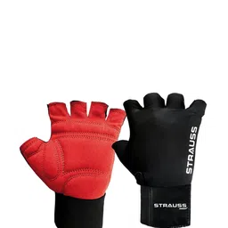 STRAUSS 2 Pcs Light Weight Gym Gloves-19