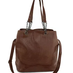 Mast & Harbour Textured Oversized Structured Handheld Bag image 2