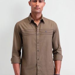 Arrow Sport Men Manhattan Slim Fit Horizontal Stripes Opaque Striped Casual Shirt-picture-8