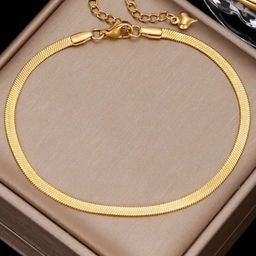 Estailo fashion Gold-Plated Anklet-image-30