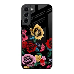 QRIOH Floral Printed Samsung Galaxy S22 Plus Back Case Mobile Accessories-picture-37