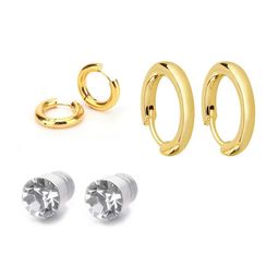 shobhram Set Of 3 Contemporary Hoop Earrings-27