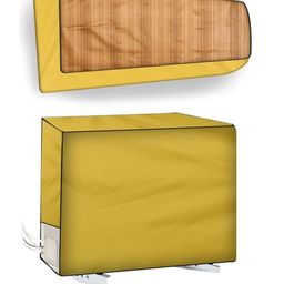 The Furnishing Tree Split AC Cover Set of Indoor and Outdoor Unit Used for 1.5 Ton Bluestar VBTU Wo-image-99
