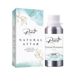 THE RUPAWAT Perfumery House Orietal RomanceNatural & Alcohol Free Attar - 50ml-image-24