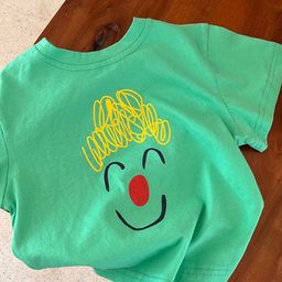 YK Girls Printed Raw Edge T-shirt-picture-4