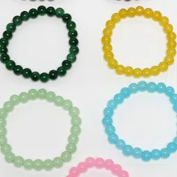 Anouk Set Of 7 Crystals Beaded Bracelets image 5