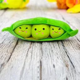 LITTLE GINNIE Kids Pure Cotton Soft & Cushy Peas In The Pods Soft Toy-11