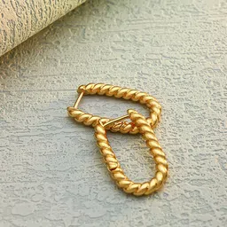 KRENOZ Square Hoop Earrings-40