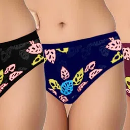 FiveFlag Mid-Rise Cotton Blend Briefs-image-33