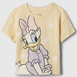 GAP Girls Pure Cotton Daisy Duck Printed T-shirt-image-52