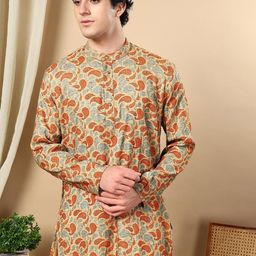 TATTVA Men Printed Kurta-image-17