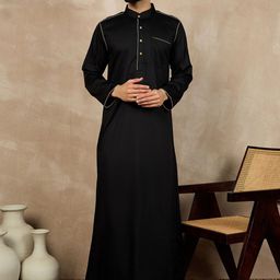 NABIA Men Bell Sleeves Thread Work Kurta-40