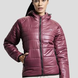 BOLDFIT Women Hooded Solid Casual Puffer Jacket-image-21