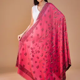SWI Stylish Women Ethnic Motifs Woven Design Shawl-image-83