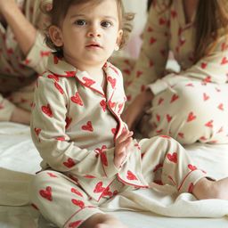 cocoon care Kids Knitted Bamboo Night Suit for Babies-11
