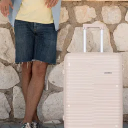 Polo Class Set Of 2 Textured Hard-Sided Trolley Suitcases With Vanity-10