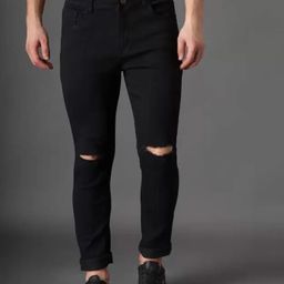 COMFITS Men Classic Slash Knee Stretchable Jeans-image-58