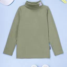 KiddoPanti Unisex Solid Turtle Neck T-shirt-picture-56